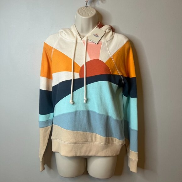 Faherty Colorful Sun Hoodie (S) NWT - Picture 1 of 10